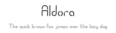 Aldora by Edric Studio — Sans Serif Font — thumbnail 1