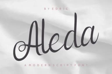 Aleda Font by EdricStudio — Script Handwritten Font — thumbnail 2