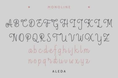 Aleda Font by EdricStudio — Script Handwritten Font — thumbnail 5