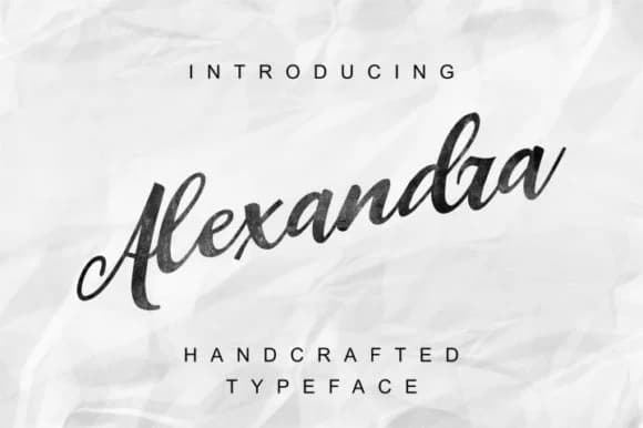 Aleksandra Font by bywahtung — Script Handwritten Font