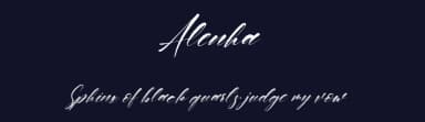 Alenha by Pineungtype Missinklab — Script Handwritten Font — thumbnail 2