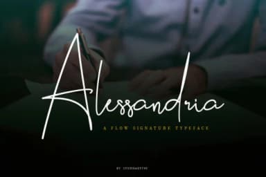 Alessandria Font by StudioAKTYPE — Script Handwritten Font — thumbnail 1