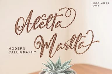 Aletta Martta Font by Pineungtype & Missinklab — Script Handwritten Font — thumbnail 1