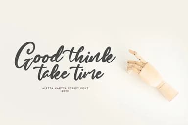 Aletta Martta Font by Pineungtype & Missinklab — Script Handwritten Font — thumbnail 5