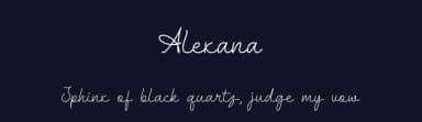 Alexana by VampStudio — Script Handwritten Font — thumbnail 2