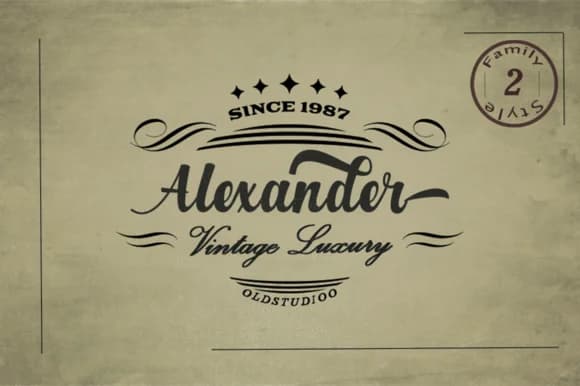 Alexander Font by Analogous — Script Handwritten Font