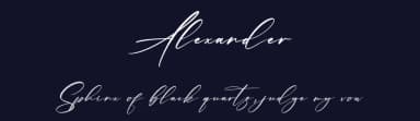 Alexander by Letterena Studios — Script Handwritten Font — thumbnail 2