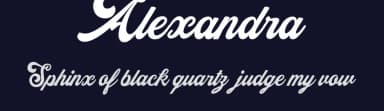 Alexandra by Billy Argel Fonts ® — Script Handwritten Font — thumbnail 2