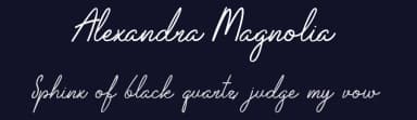 Alexandra Magnolia by UI Creative — Script Handwritten Font — thumbnail 2