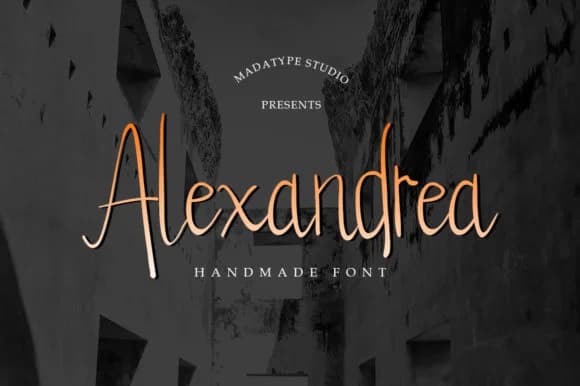 Alexandrea Font by Madatype Studio — Script Handwritten Font