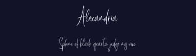 Alexandria by Pineungtype Missinklab — Script Handwritten Font — thumbnail 2