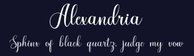 Alexandria by Erik Studio — Script Handwritten Font — thumbnail 2