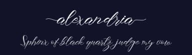 Alexandria by infontree store — Script Handwritten Font — thumbnail 2