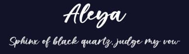 Aleya by Graphix Line Studio — Script Handwritten Font — thumbnail 2