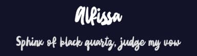 Alfissa by Weape Studio — Script Handwritten Font — thumbnail 2