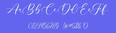 Algeline by Blankids — Script Handwritten Font — thumbnail 3