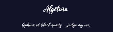 Algetura by Maulana Creative — Script Handwritten Font — thumbnail 2
