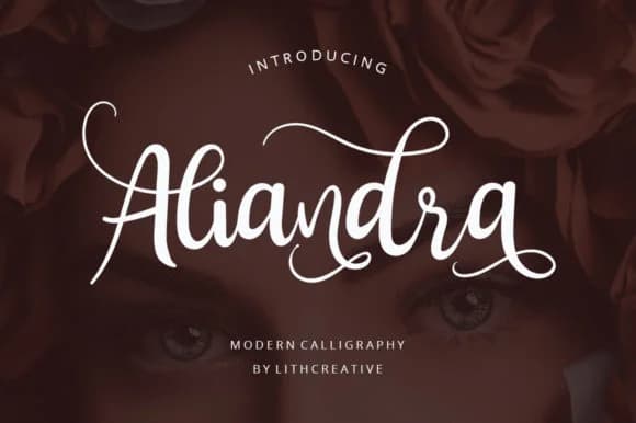 Aliandra Font by lyanatha — Script Handwritten Font