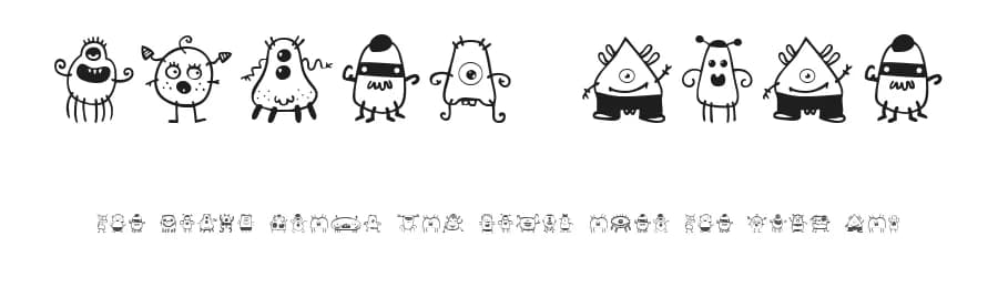 Alien Dude by dcoxy - Greg Medina — Dingbats Font