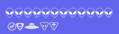 Aliencons TFB by zanatlija — Dingbats Font — thumbnail 3