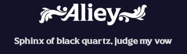 Aliey by Måns Grebäck — Serif Font — thumbnail 2