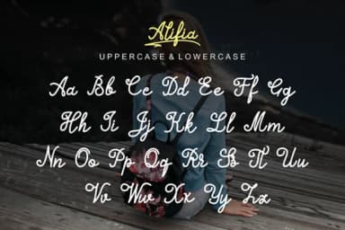 Alifia Font by figuree studio — Script Handwritten Font — thumbnail 6