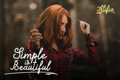 Alifia Font by figuree studio — Script Handwritten Font — thumbnail 8