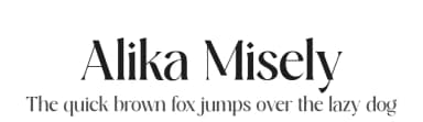 Alika Misely by Handpik — Serif Font — thumbnail 1