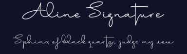 Aline Signature by Kong Font — Script Handwritten Font — thumbnail 2