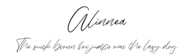 Alinnea by Garisman Studio — Script Handwritten Font — thumbnail 1