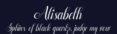 Alisabeth by Letterena Studios — Script Handwritten Font — thumbnail 2