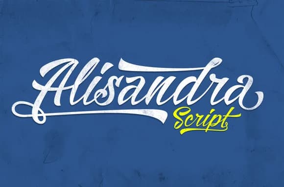 Alisandra Font by Mikrojihad Typefounder — Script Handwritten Font