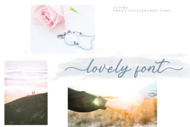 Alisha Font by alphArt — Script Handwritten Font — thumbnail 3