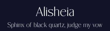 Alisheia by Dora Typefoundry — Serif Font — thumbnail 2