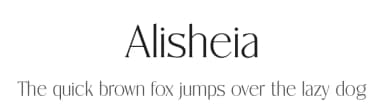 Alisheia by Dora Typefoundry — Serif Font — thumbnail 1