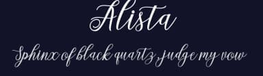 Alista by Creative Lab — Script Handwritten Font — thumbnail 2