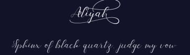 Aliyah by PutraCetol Studio — Script Handwritten Font — thumbnail 2