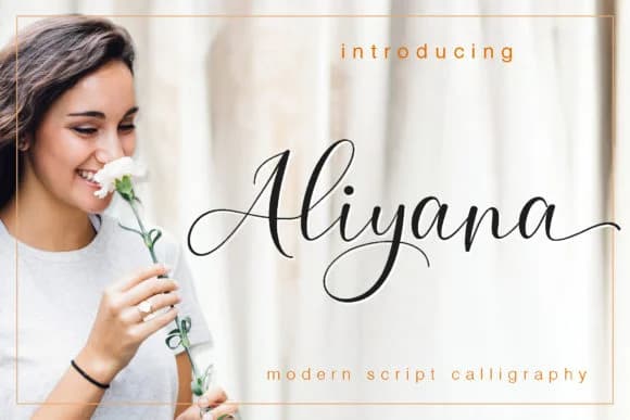 Aliyana Script Font by Sulthan Studio — Script Handwritten Font — preview 1