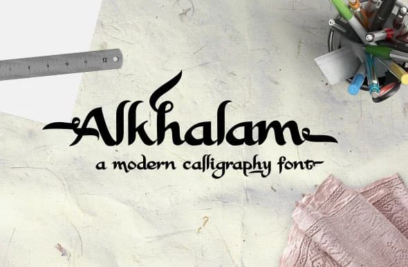 Alkhalam Font by Mild Studio — Script Handwritten Font