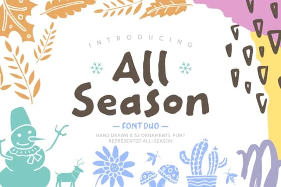 All Season Font by Keithzo (7NTypes) — Script Handwritten Font