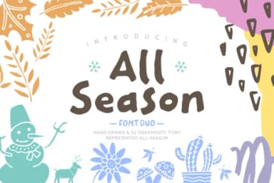 All Season Font by Keithzo (7NTypes) — Script Handwritten Font — thumbnail 1