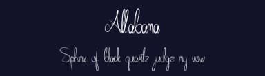Allabama by FallenGraphic Studio — Script Handwritten Font — thumbnail 2