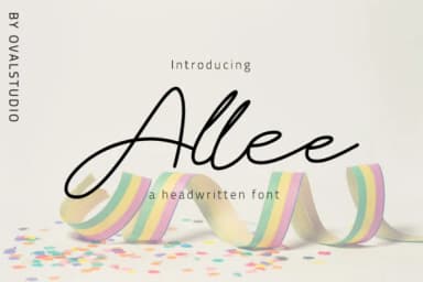 Alle Font by OvalStudio — Script Handwritten Font — thumbnail 1