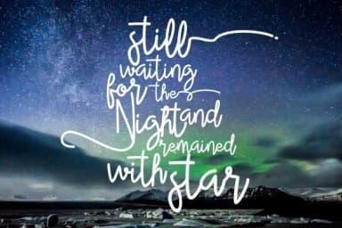 Alleana Script Font by Ijem RockArt — Script Handwritten Font — thumbnail 4