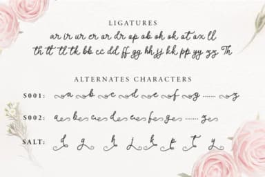 Alledahe Font by Rabas Design — Script Handwritten Font — thumbnail 4
