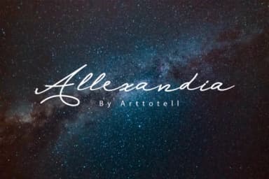 Allexandia Font by sunflowers — Script Handwritten Font — thumbnail 1
