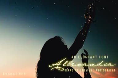 Allexandia Font by sunflowers — Script Handwritten Font — thumbnail 2