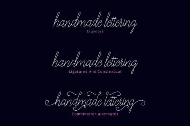 Allexandrea Font by Unicode Studio — Script Handwritten Font — thumbnail 3