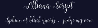 Alliana Script by Creative Lab — Script Handwritten Font — thumbnail 2