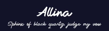 Allina by Koplexs Studio — Script Handwritten Font — thumbnail 2